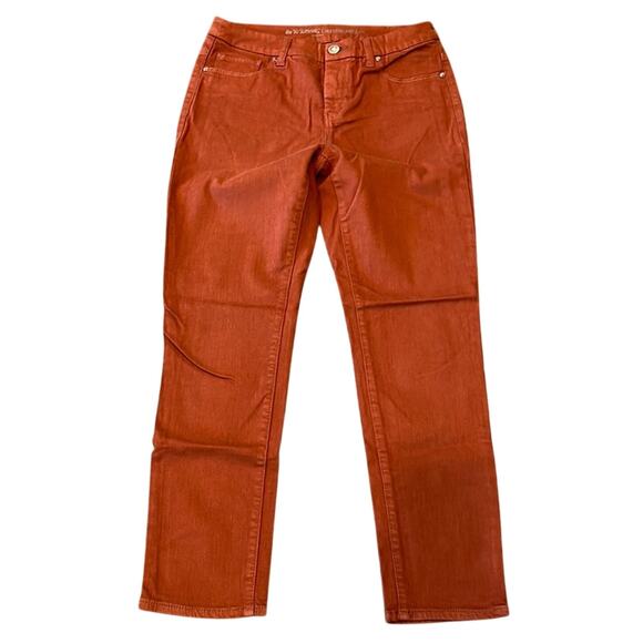 Chico's So Slimming Girlfriend Ankle Jeans Size 00 / 2 - Picture 1 of 8